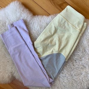 OV color lock leggings, only worn once!